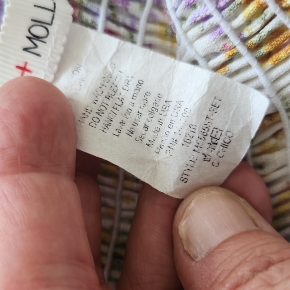 Miley + Molly summer crop top.  Small - Picture 5 of 5